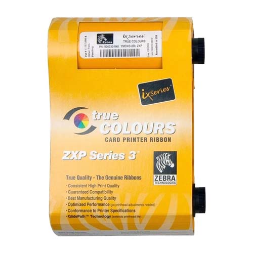 Zebra ZXP Series 3 True Colour Card Printer Ribbon (750 Image) Price in Bangladesh