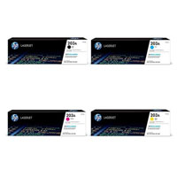 HP 201A Original CMYK (Cyan,Magenta,Yellow,Black) LaserJet Toner Cartridge