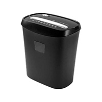 Deli E9947 Black 8 Sheet Paper Shredder