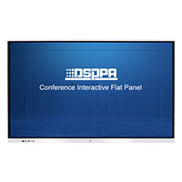 DSPPA DCP-8675CM 75" Interactive Flat Panel with Camera and Array Mic
